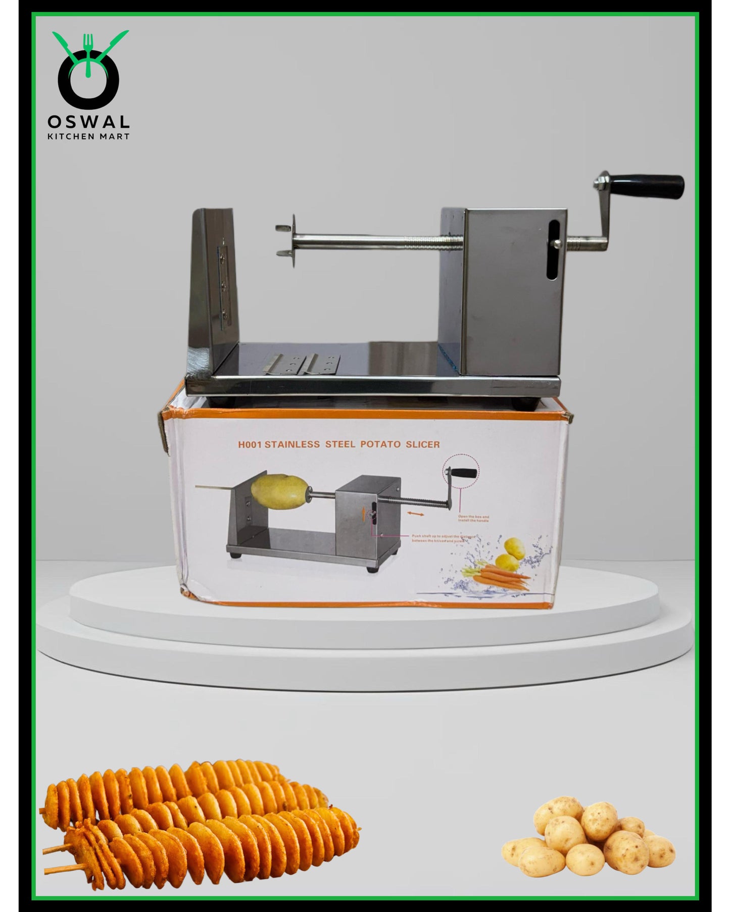 Potato Twister Machine Stainless Steel