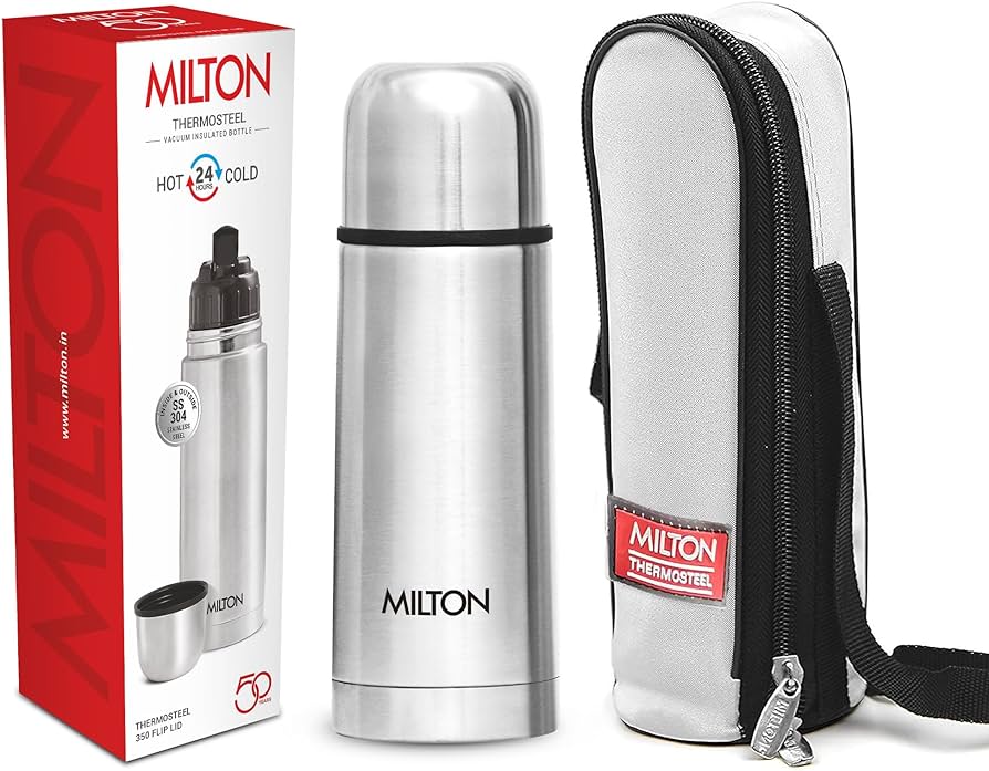Milton Flip Lid 350ML Thermosteel 24 Hours Hot And Cold Flask