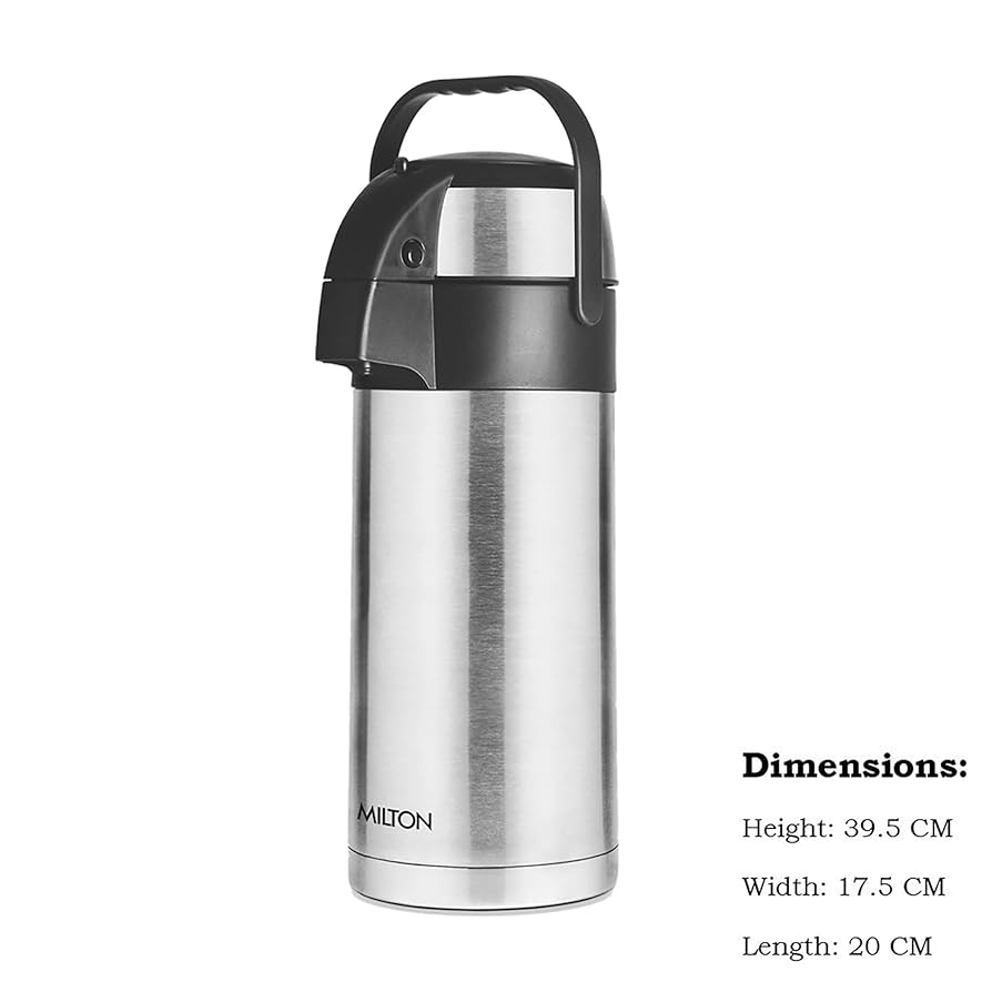 Milton 3000Ml Stainless Steel Tea and Coffee Beverage Dispenser 3 Litres