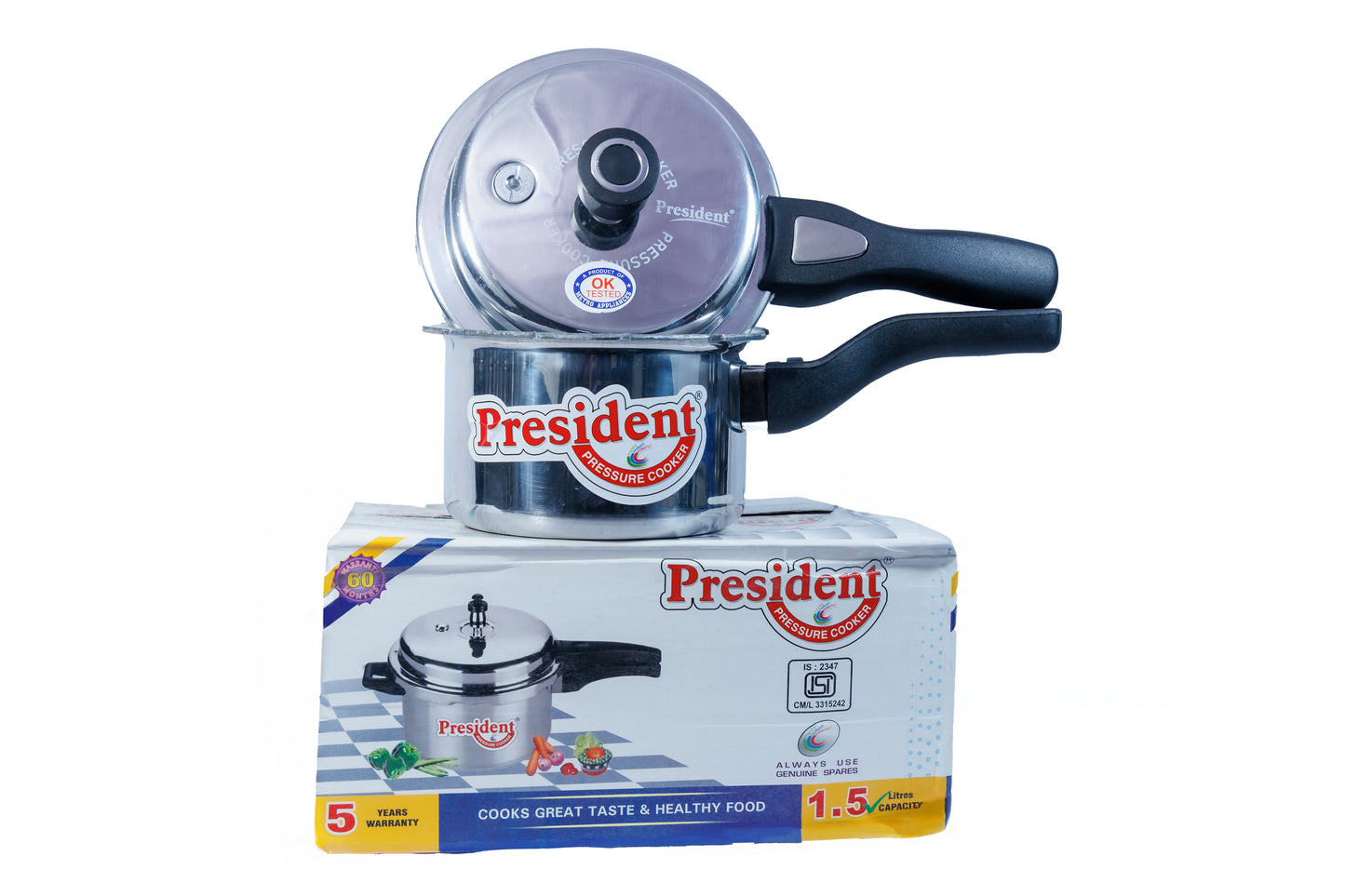 Pressure Cooker President - 1.5 Litres