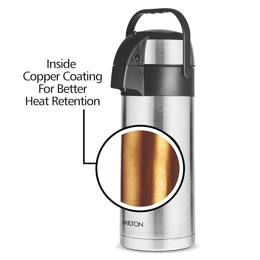 Milton 3000Ml Stainless Steel Tea and Coffee Beverage Dispenser 3 Litres