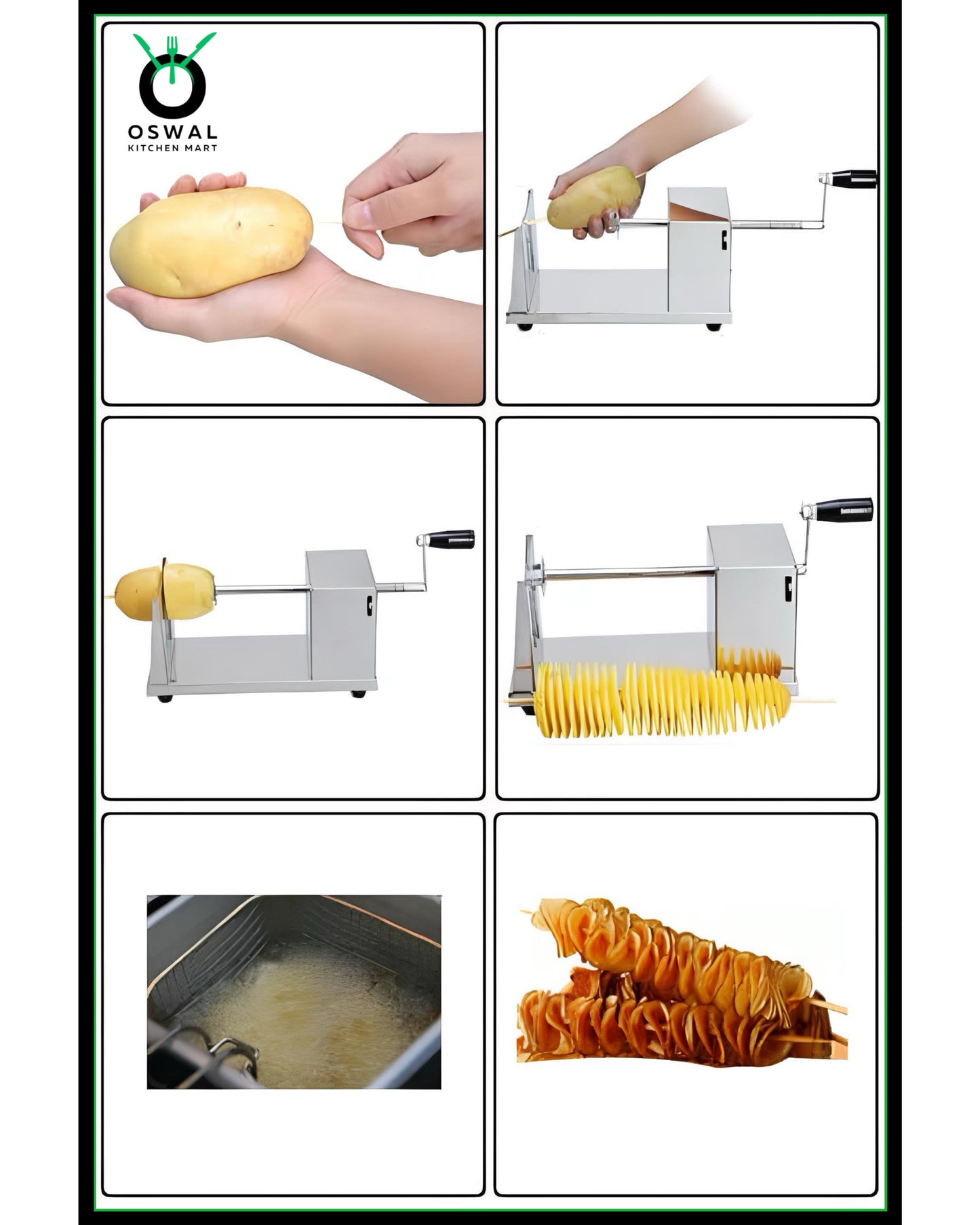 Potato Twister Machine Stainless Steel