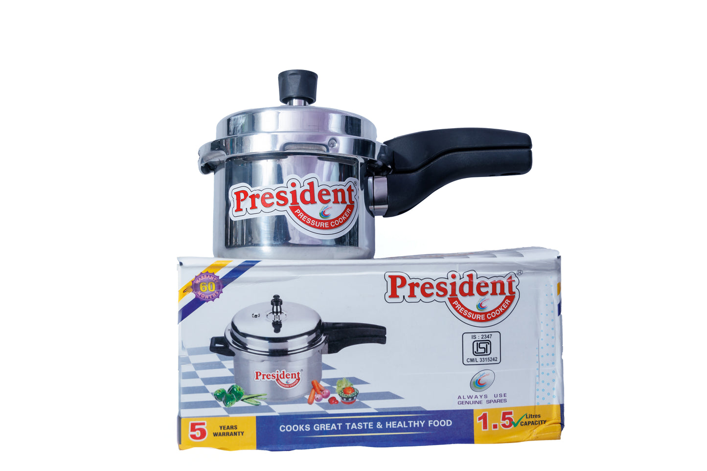 Pressure Cooker President - 1.5 Litres
