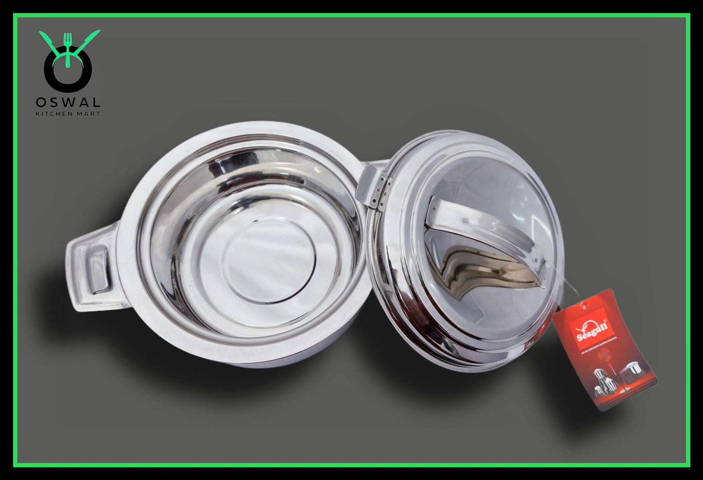 Anchor 1000 ml Stainless Steel Hot Box | Double Wall Insulated | Keeps Food Hot for Hours | Strong, Durable & Leak-Proof