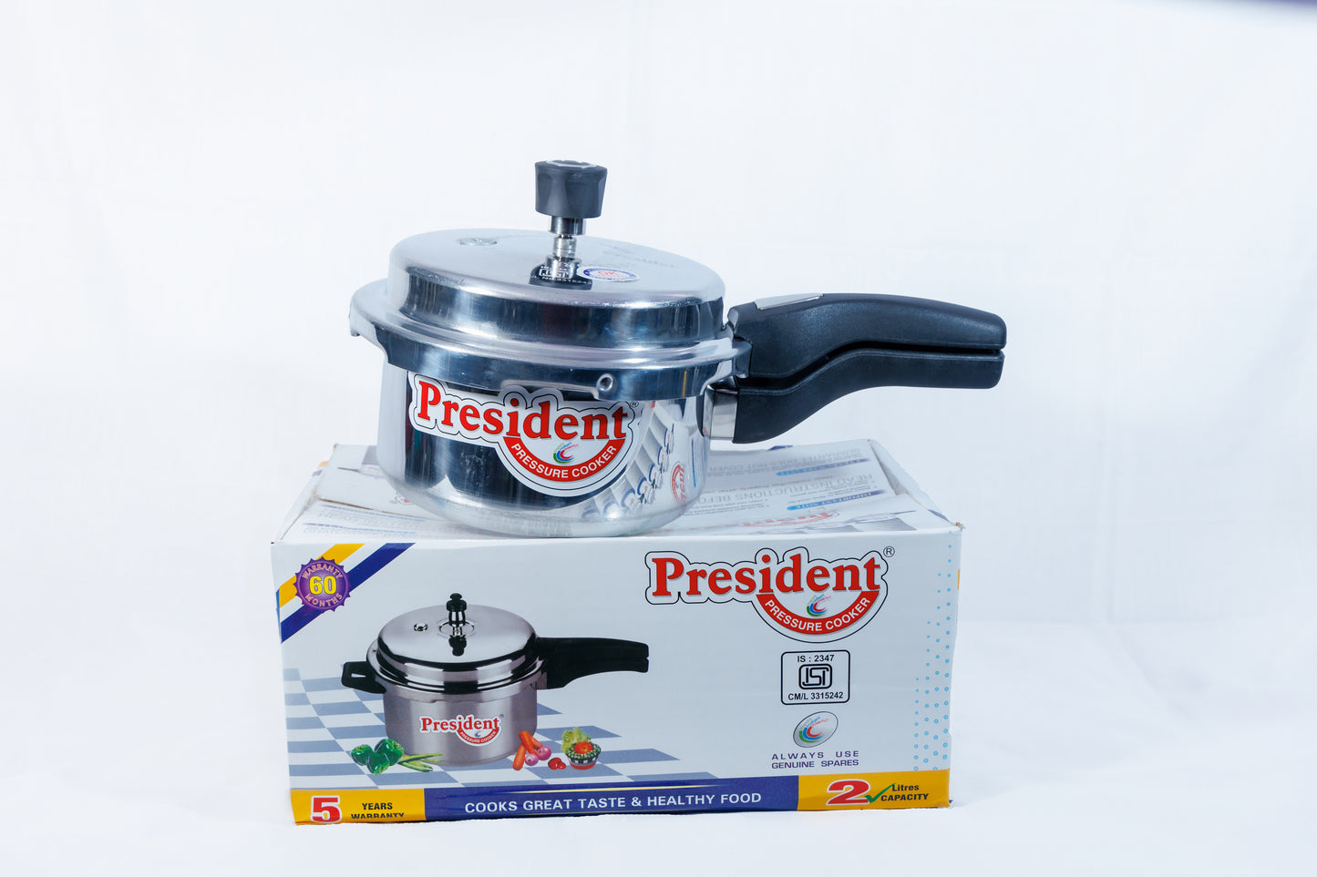 Pressure Cooker President - 2 Litres