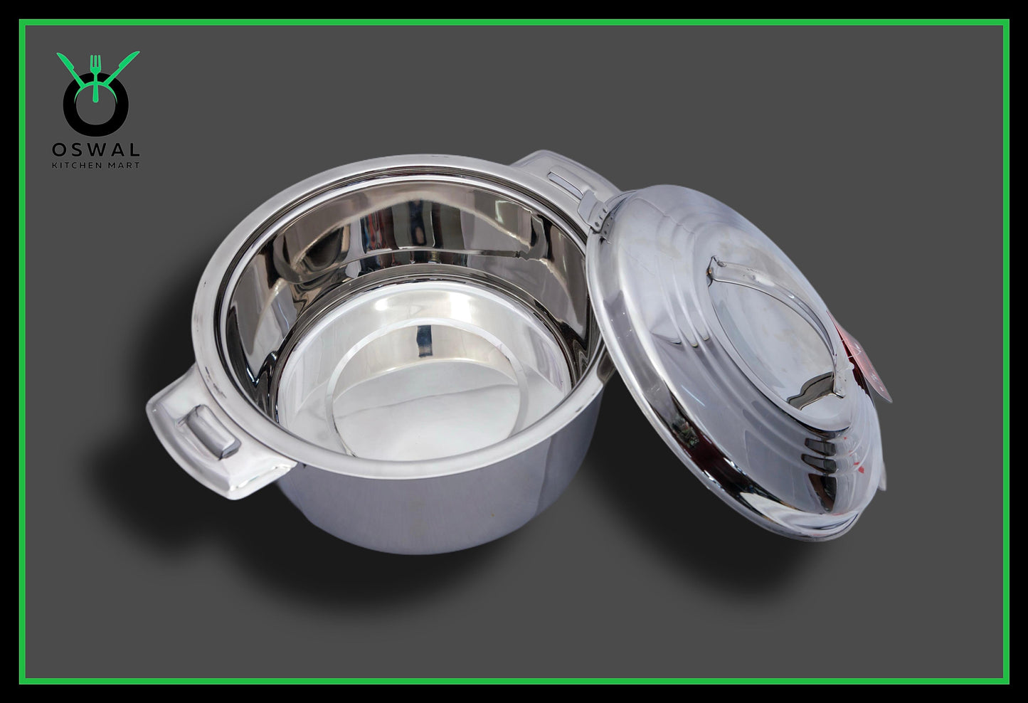 Anchor 3500 ml (3.5 Litre) Stainless Steel Hot Box | Large Capacity Double Wall Insulated Food Container | Leak-Proof, Durable & Keeps Food Hot for Hours