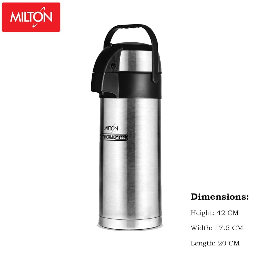 Milton 3500Ml Stainless Steel Tea and Coffee Beverage Dispenser 3.5 Litres