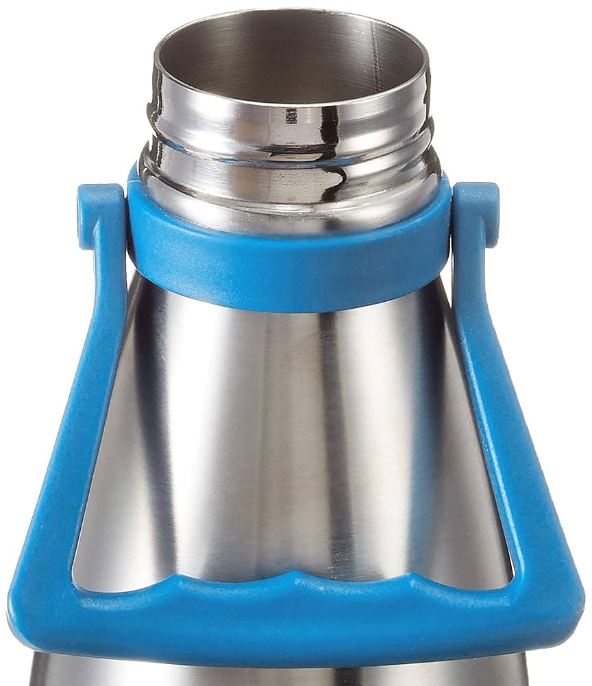 Milton Duo DLX 2000 Ml Thermosteel Bottle, 2 Litre Water Bottle with handle, 24 Hours Hot and Cold, Easy to Carry, Easy Grip, Rust Proof, Tea, Coffee, Office, Travel Bottle