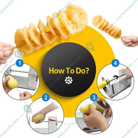 Potato Twister Machine Stainless Steel