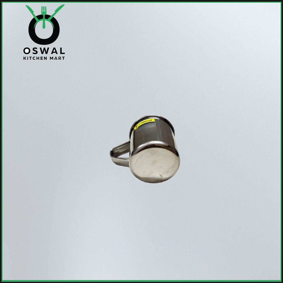 Stainless Steel Mug 300ML |Stainless Steel Coffee Mug | Steel Cup with Handle | Steel Cups for Tea for Home, Travel, Outdoor | Tea, Coffee & Milk Mug | Rust-Proof Camping & Hiking Mug (Pack Of 1)