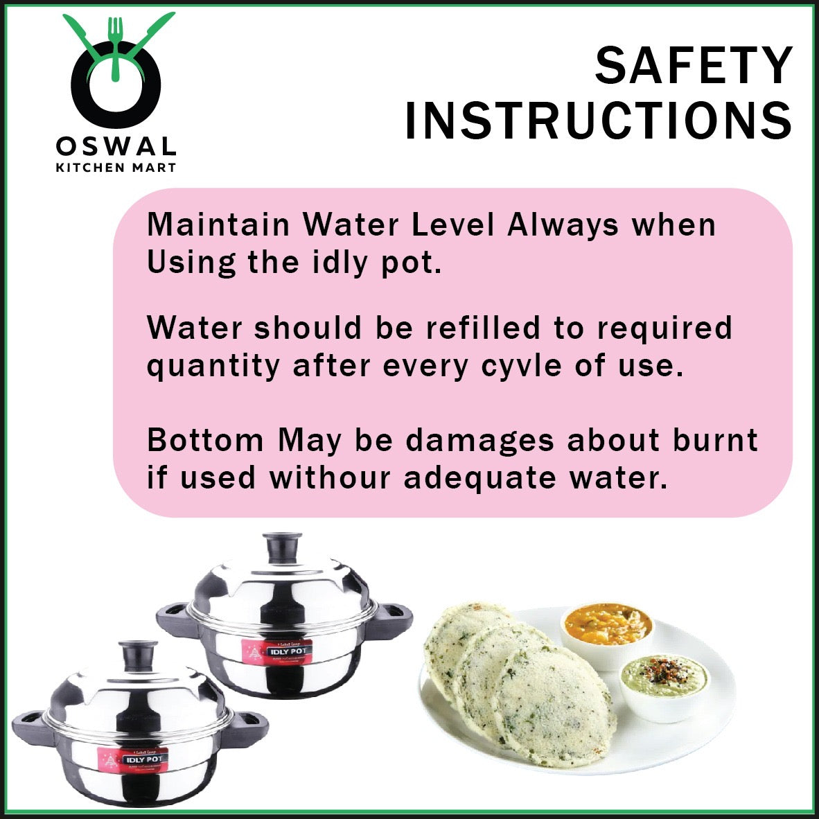 Eurostyle Premium Stainless Steel Idli, Idiyappam & Dhokla Steamer - ISI Mark Certified - (2Idli plates(6 idlis) +1 Steamer Plate) for Flawless Fluffy Idlis - 1.5L capacity - 3Years warranty (Pack Of 1)