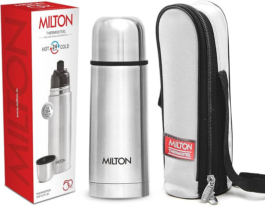 Milton Flip Lid 350ML Thermosteel 24 Hours Hot And Cold Flask