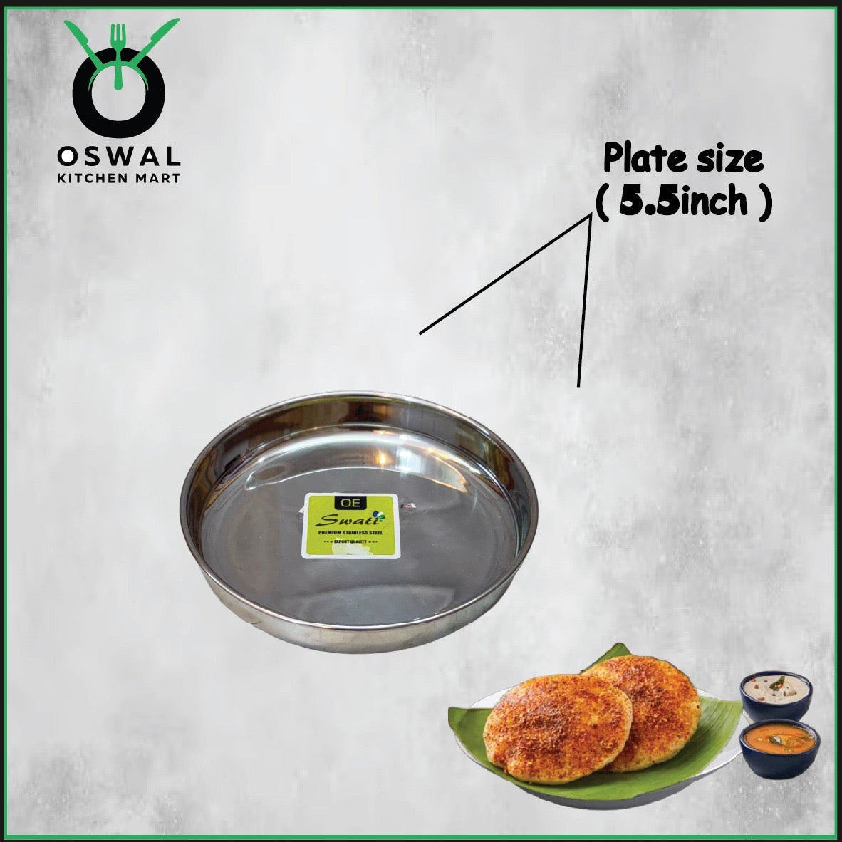 Stainless Steel Thatte Idli Stand-5Plates | Thatte Idli Plate with Stand| Stainless Steel Dhokla/Thatte Idli Stand With 5 Plates| Pack of 1