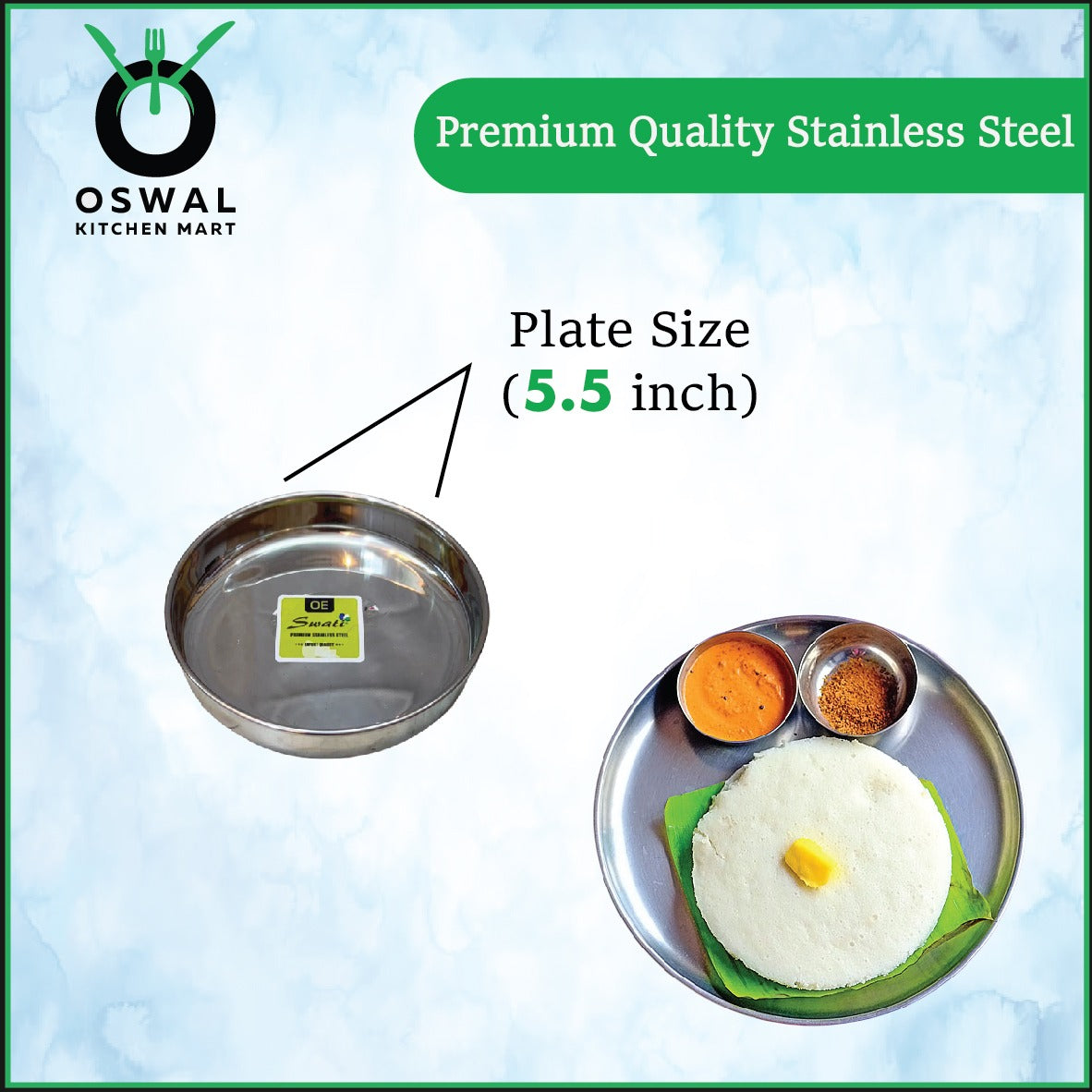 Stainless Steel Thatte Idli Stand-3Plates | Thatte Idli Plate with Stand| Stainless Steel Dhokla/Thatte Idli Stand With 3 Plates| Pack of 1