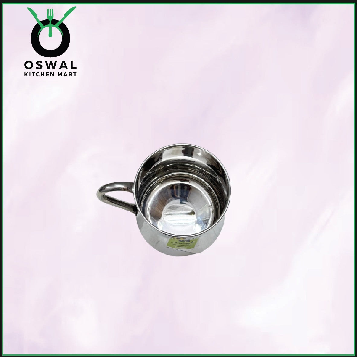 Stainless Steel 4No. Belly Shape Mug– 1000ML(1 Litre) Approx | Stylish Tea & Coffee Mug | Pack of 1