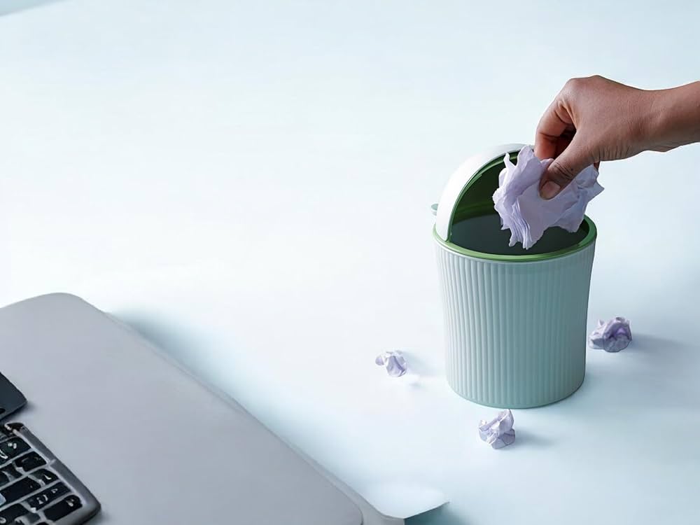 Mini Table Dustbin – Perfect for Home & Office Use