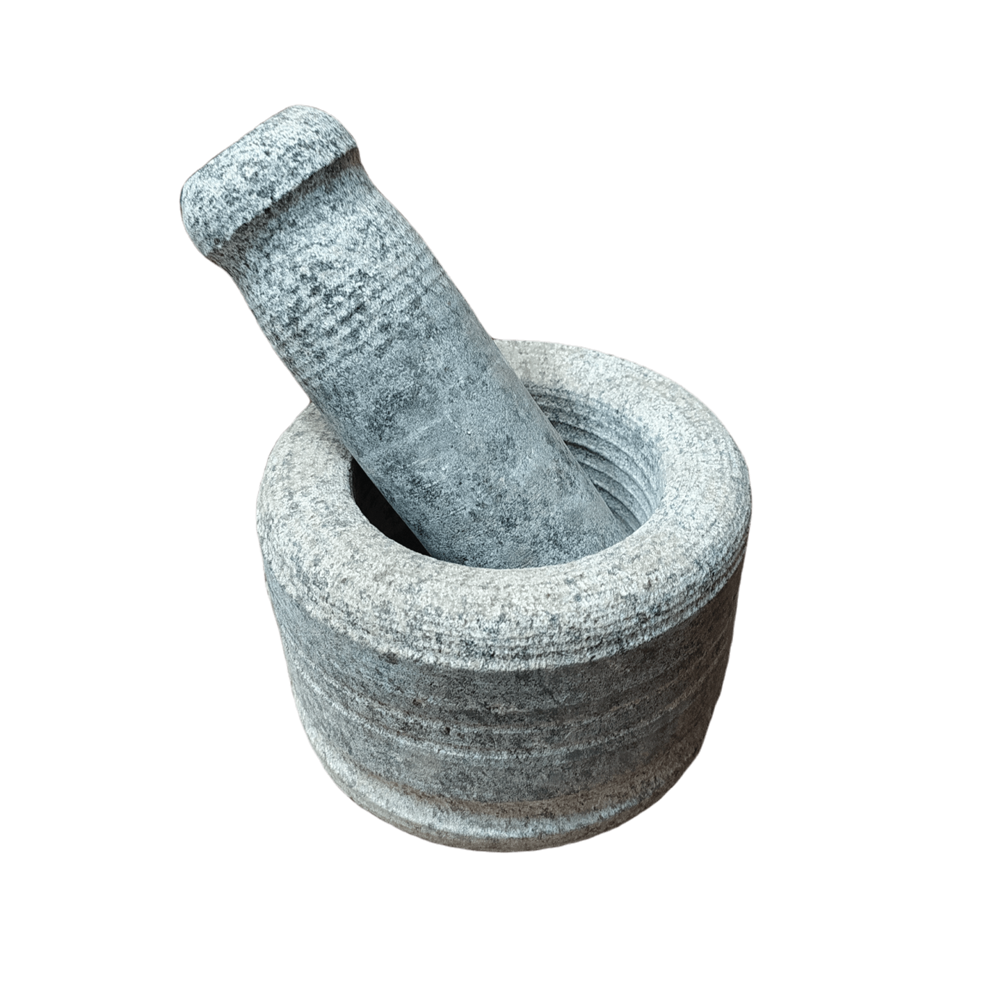 Stone Mortar And Pestle [Kutani Stone]
