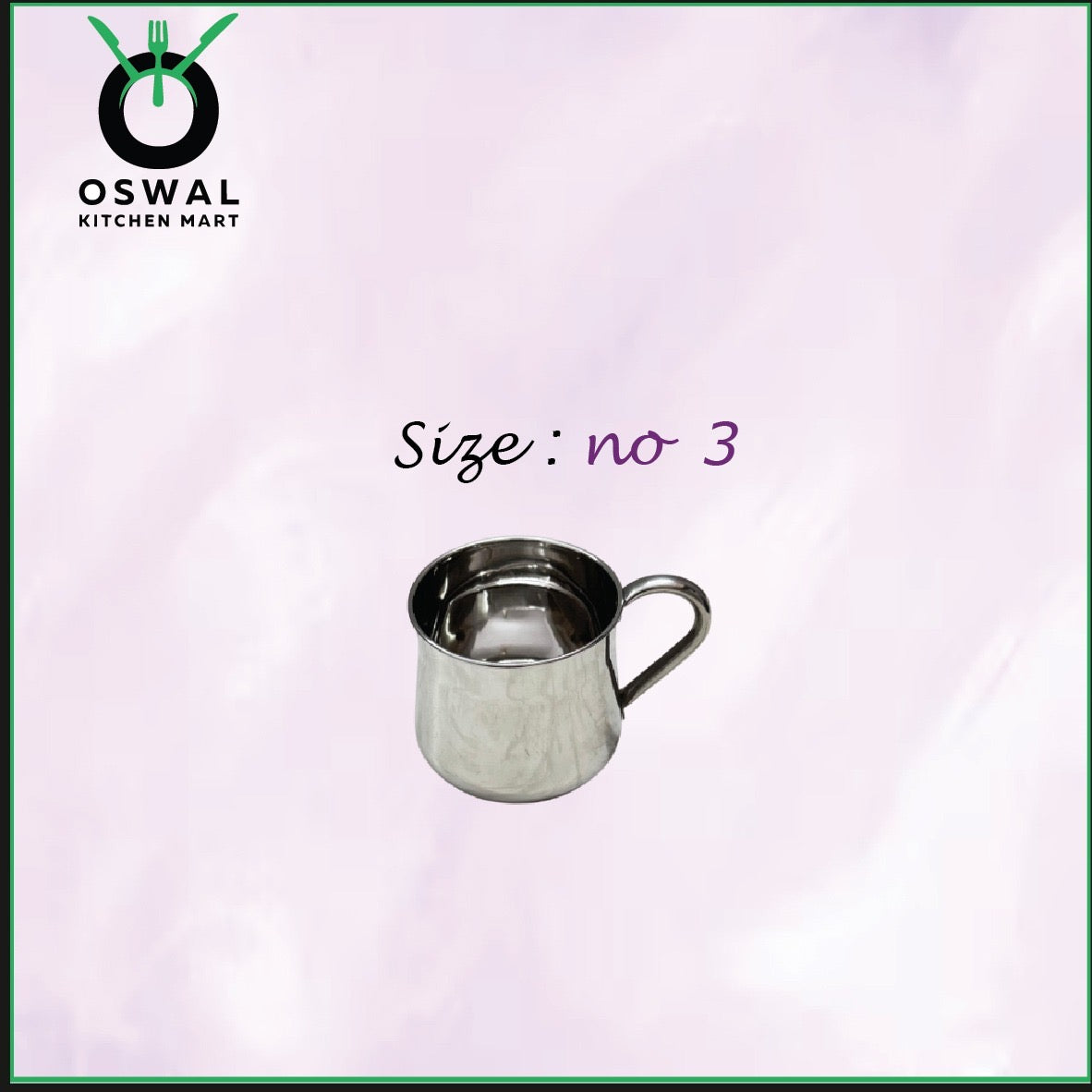 Stainless Steel 3No. Belly Shape Mug– 650ML Approx | Stylish Tea & Coffee Mug | Pack of 1