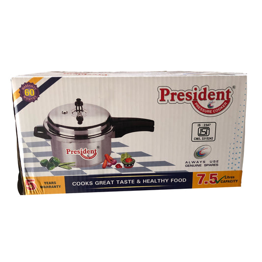 President 7.5L Pressure Cooker