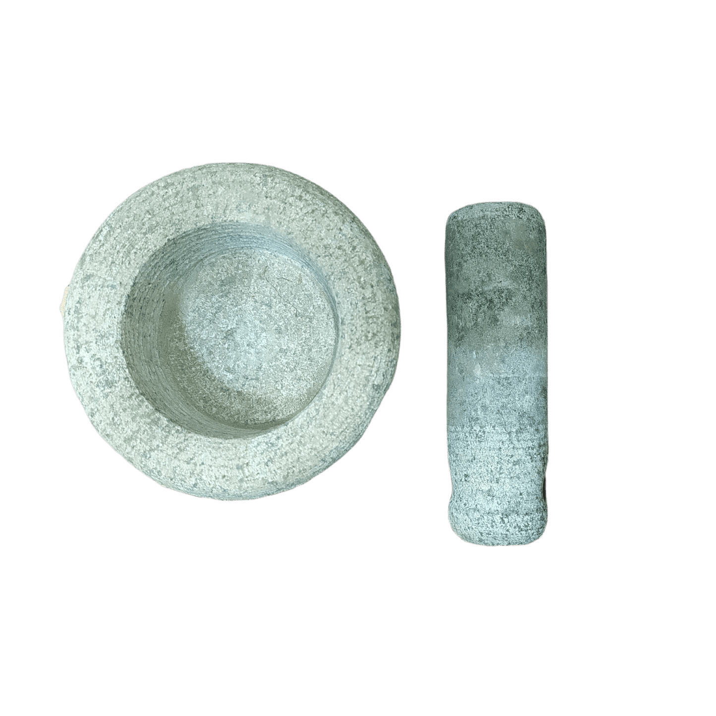 Stone Mortar And Pestle [Kutani Stone]