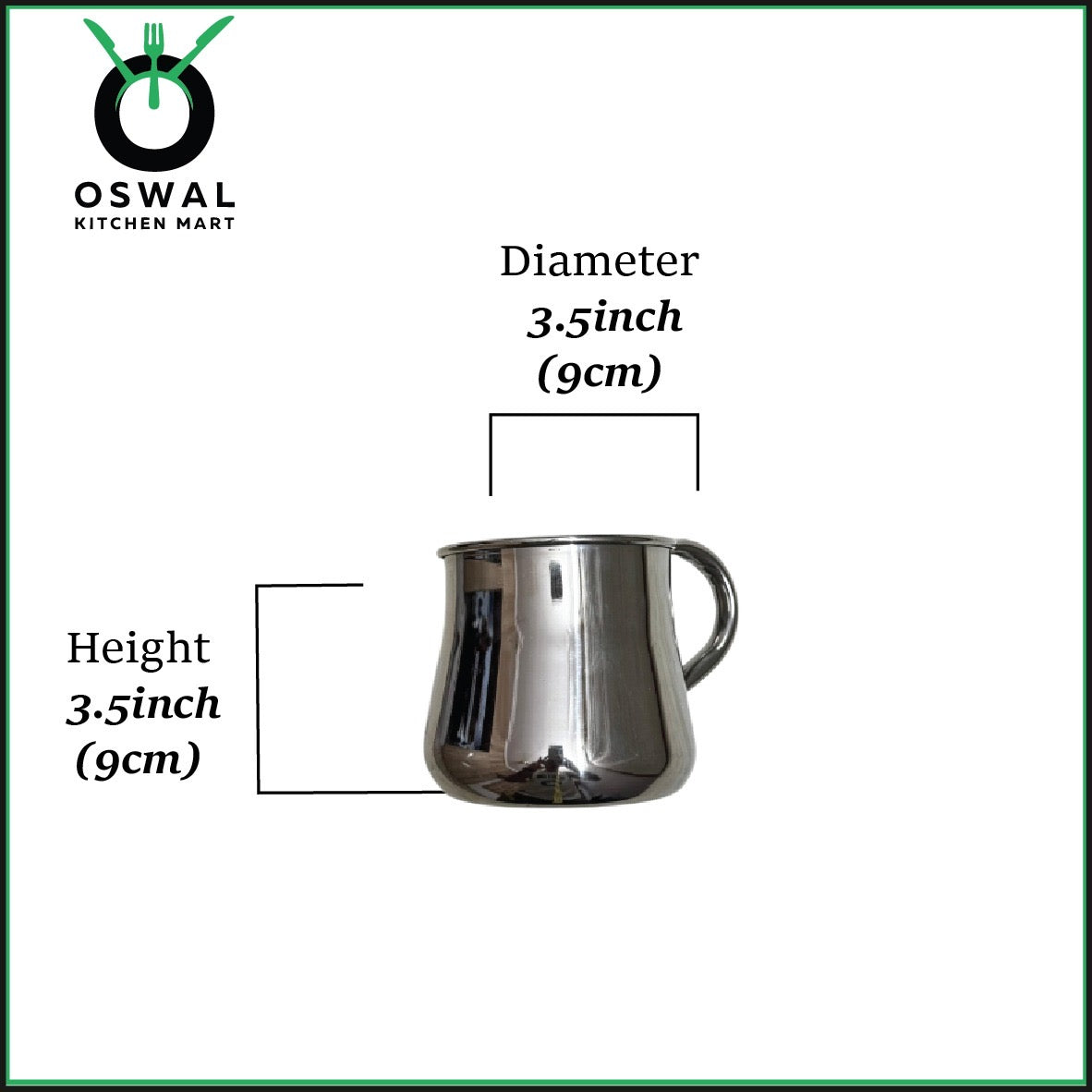 Stainless Steel 2No. Belly Shape Mug– 450ML Approx | Stylish Tea & Coffee Mug | Pack of 1