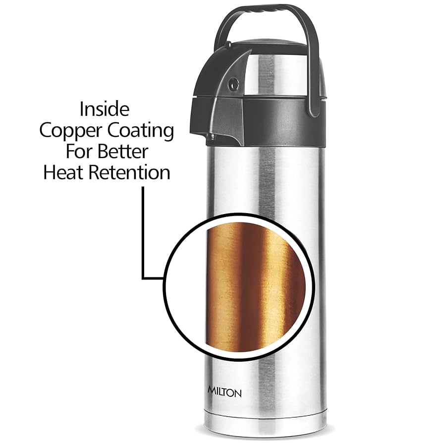 Milton 4500Ml Stainless Steel Tea and Coffee Beverage Dispenser 4.5 Litres
