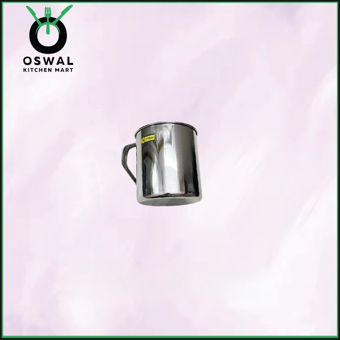 Stainless Steel Mug 2100ML |Stainless Steel Coffee Mug | Steel Cup with Handle | Steel Cups for Tea for Home, Travel, Outdoor | Tea, Coffee & Milk Mug | Rust-Proof Camping & Hiking Mug (Pack Of 1)