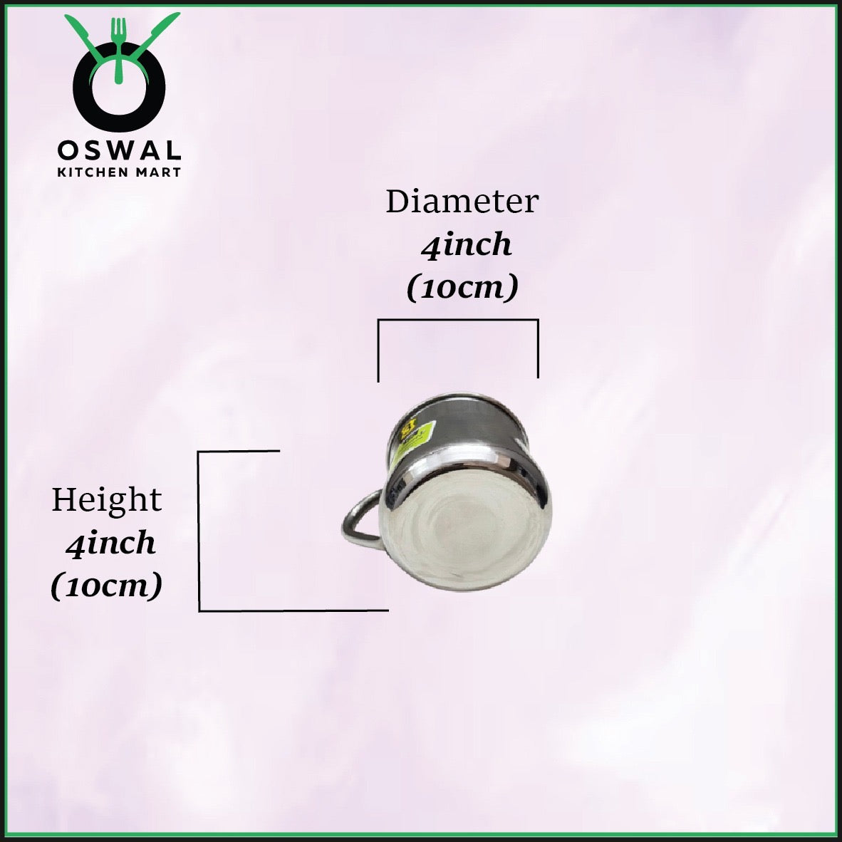 Stainless Steel 3No. Belly Shape Mug– 650ML Approx | Stylish Tea & Coffee Mug | Pack of 1