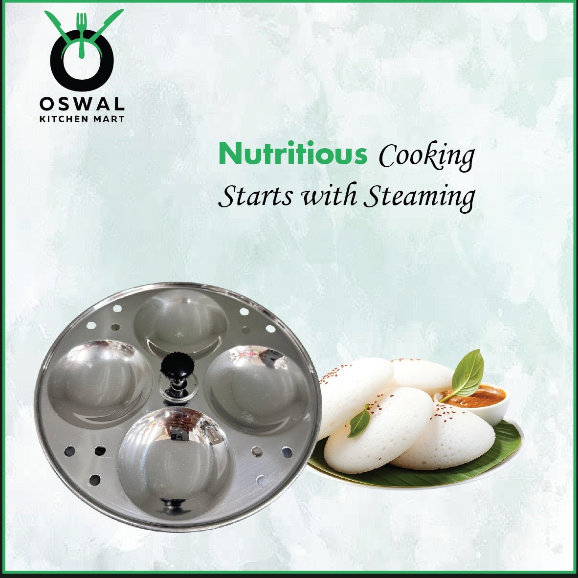 Stainless Steel 6 Plate Idli Maker Stand | 24 Idli Maker Stainless Steel | Idli Stand for Home | Pack Of 1|