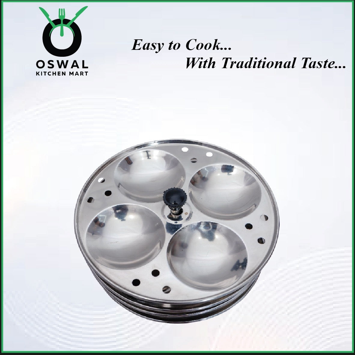 Stainless Steel 3 Plate Idli Maker Stand | 12 Idli Maker Stainless Steel | Idli  Stand for Home | Pack Of 1|