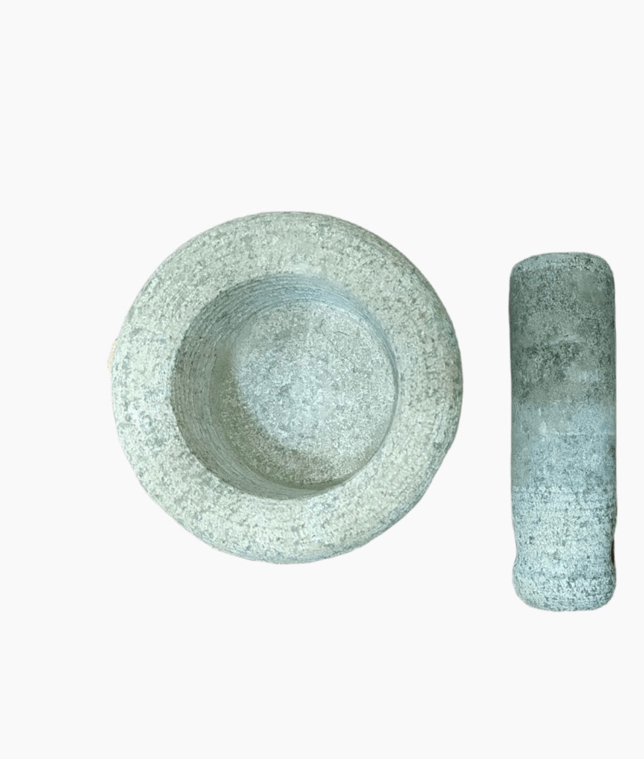 Stone Mortar And Pestle [Kutani Stone]
