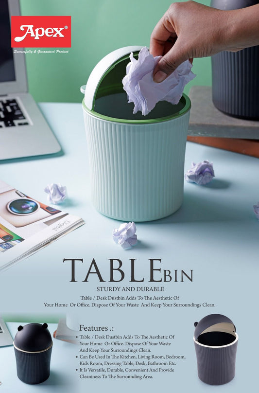 Mini Table Dustbin – Perfect for Home & Office Use