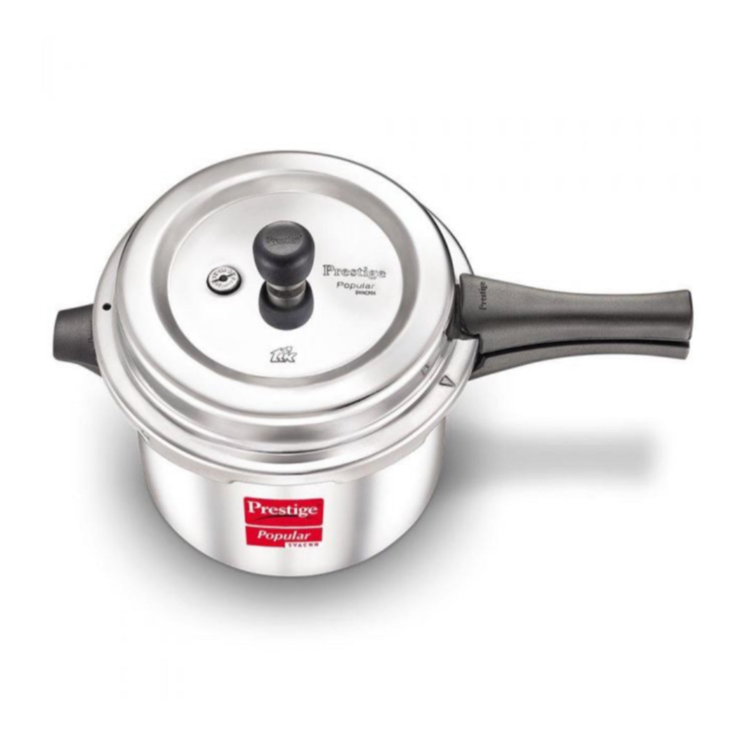 Prestige Popular Svachh Virgin Aluminium Spillage Control 5L Pressure Cooker