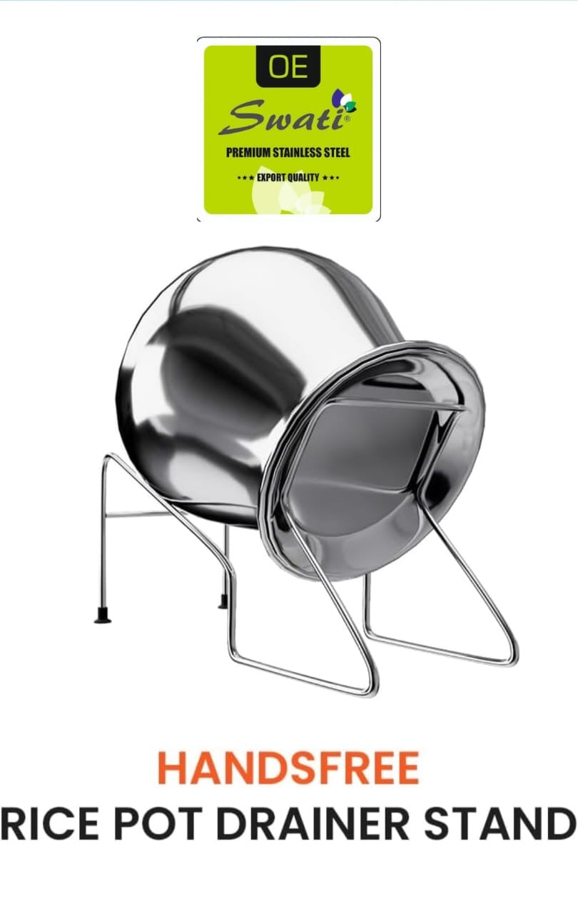 Rice Pot Drainer Stand