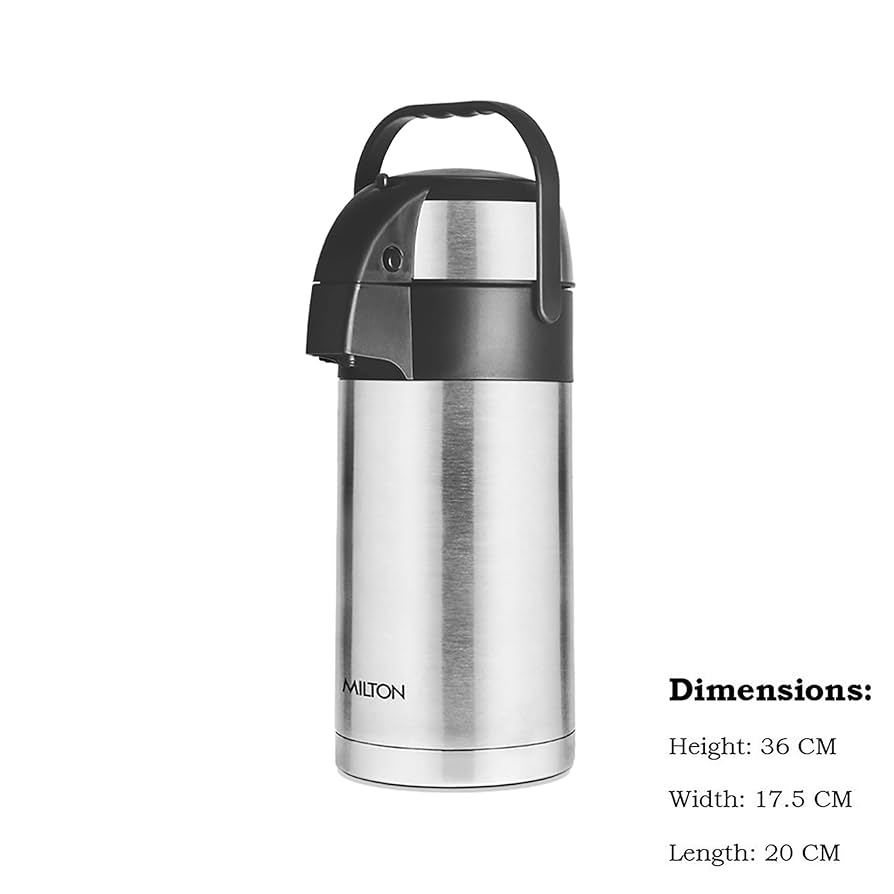 Milton  2500Ml Stainless Steel Tea and Coffee Beverage Dispenser 2.5 Litres