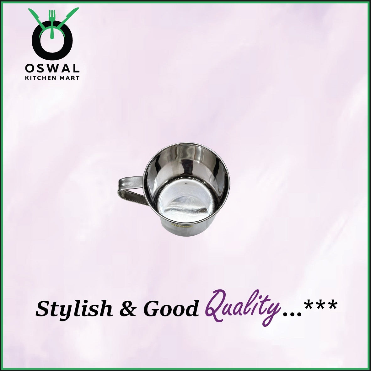 Stainless Steel Mug 2100ML |Stainless Steel Coffee Mug | Steel Cup with Handle | Steel Cups for Tea for Home, Travel, Outdoor | Tea, Coffee & Milk Mug | Rust-Proof Camping & Hiking Mug (Pack Of 1)