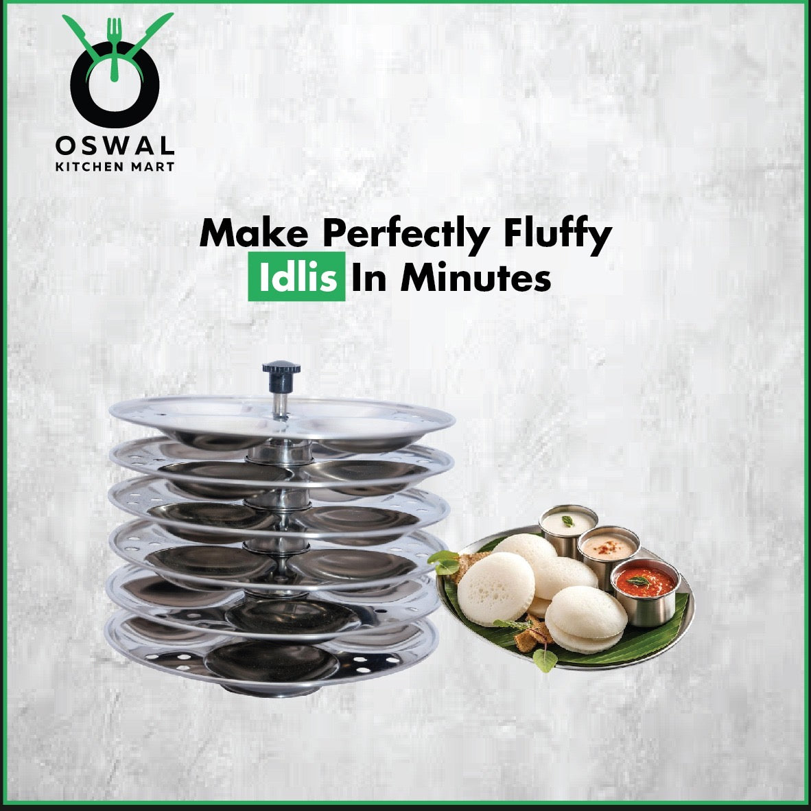 Stainless Steel 6 Plate Idli Maker Stand | 24 Idli Maker Stainless Steel | Idli Stand for Home | Pack Of 1|