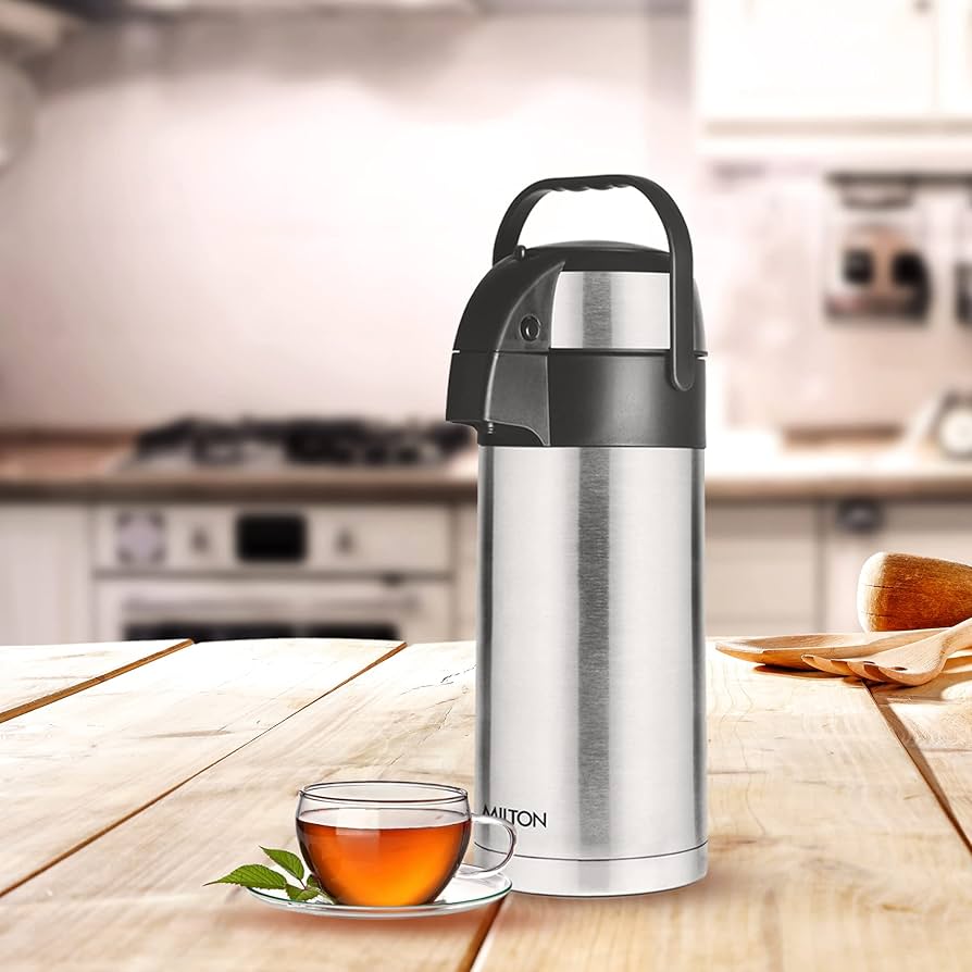Milton 3000Ml Stainless Steel Tea and Coffee Beverage Dispenser 3 Litres
