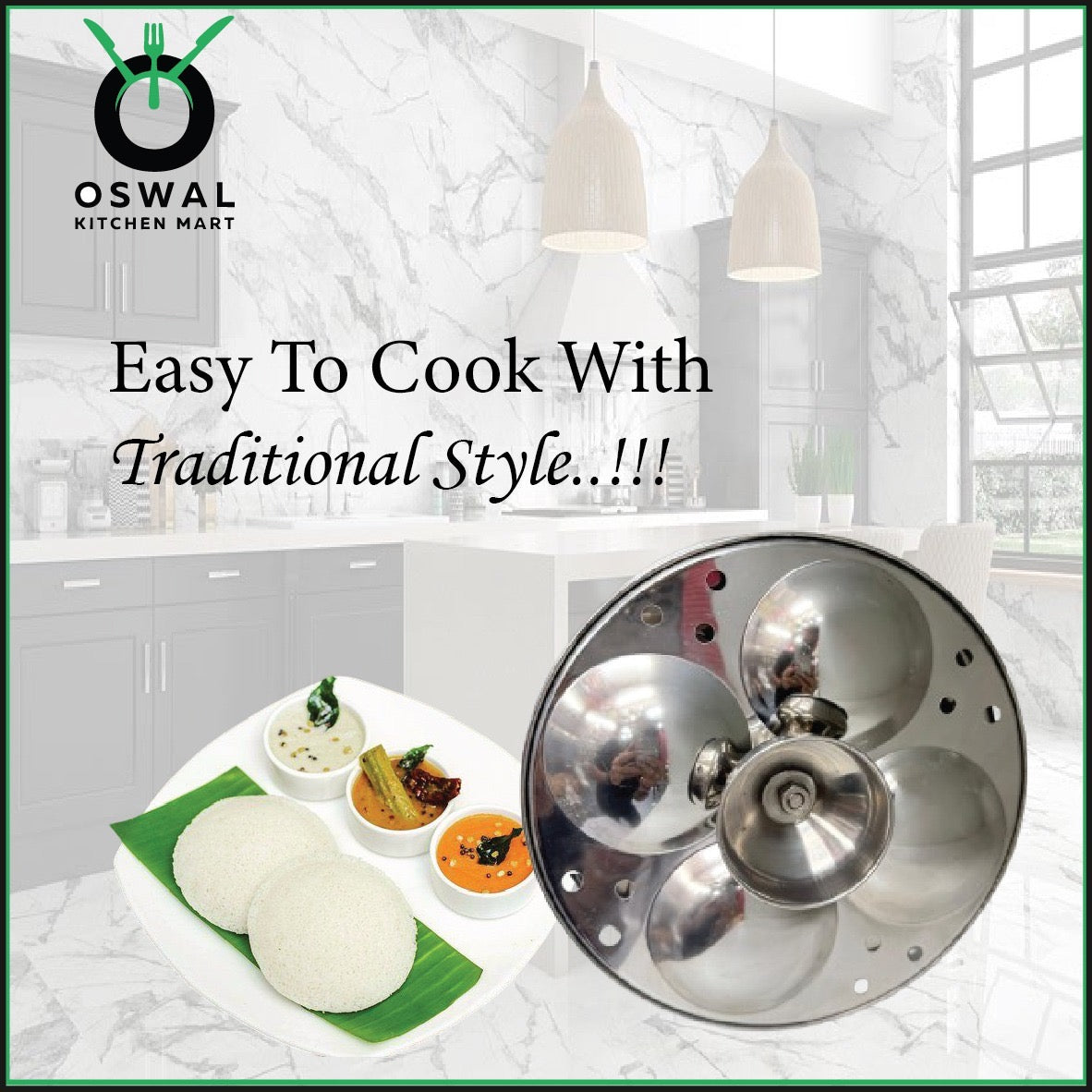 Stainless Steel 4 Plate Idli Maker Stand | 16 Idli Maker Stainless Steel | Idli  Stand for Home | Pack Of 1|
