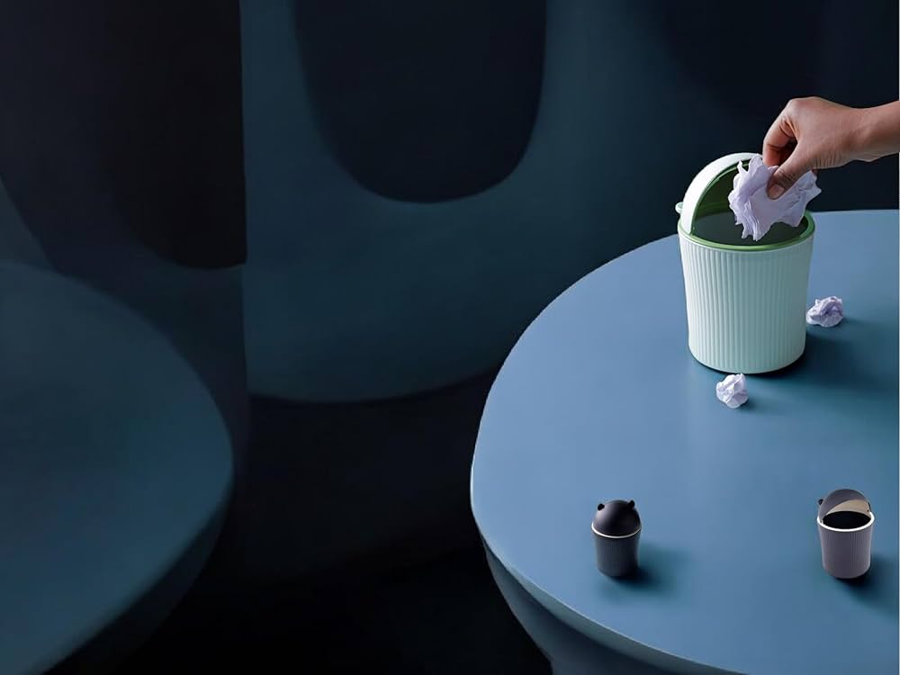 Mini Table Dustbin – Perfect for Home & Office Use