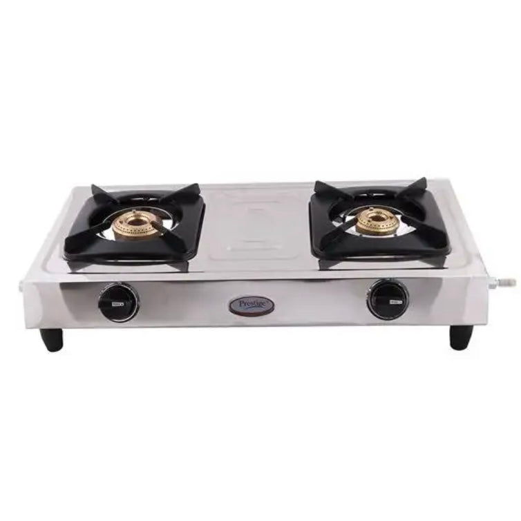 Prestige Star Stainless Steel 2 Burners Gas Stove