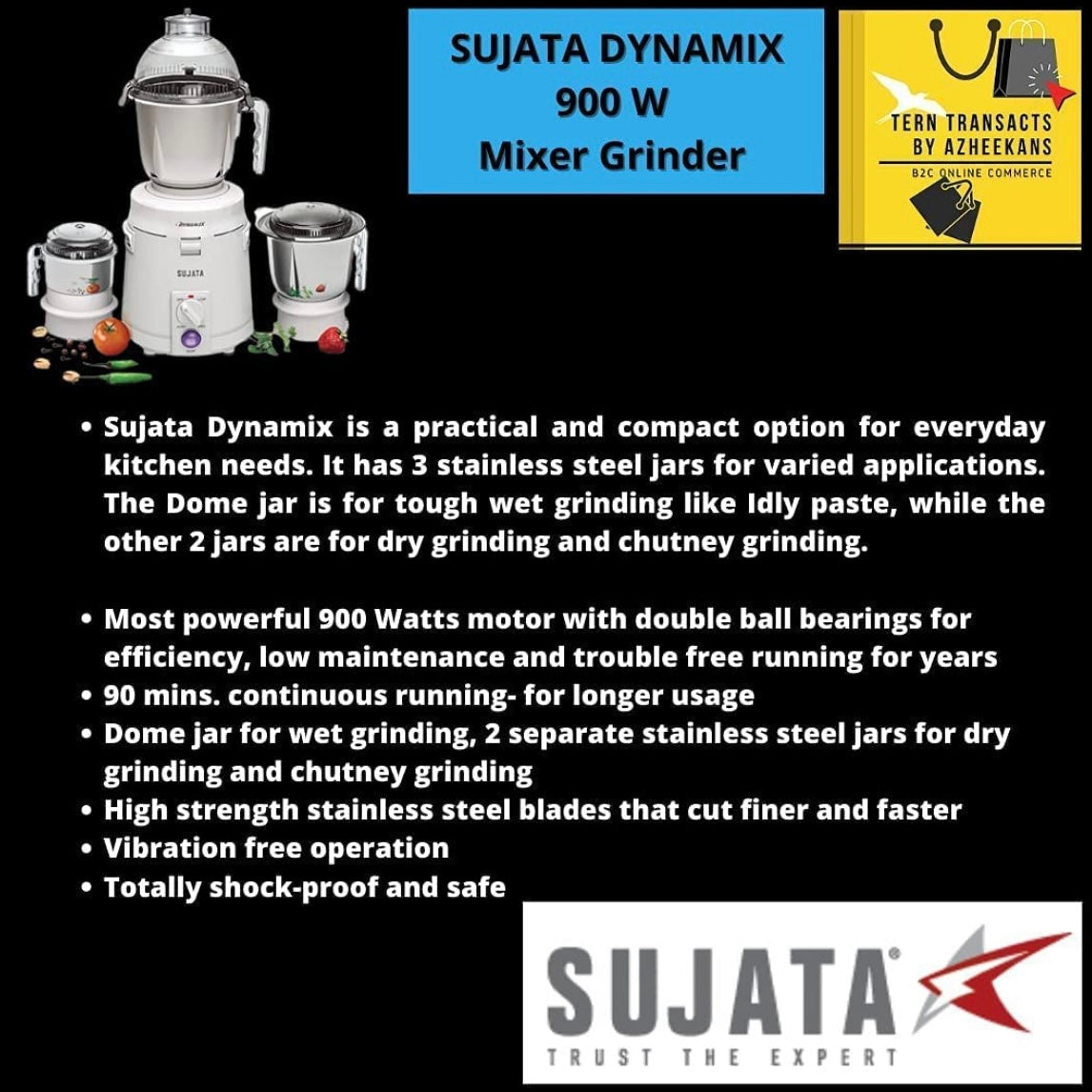 Sujata Dynamix Mixer Grinder